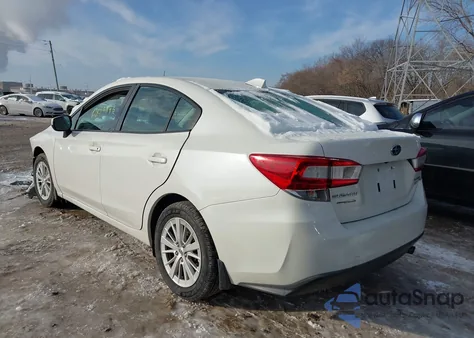 2017 Subaru Impreza 2.0I Premium из США, поврежденный, VIN 4S3GKAD66H3607334